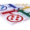 imageCoghlans 3in1 Game Roll  Portable Chess Checkers and Pachisi Board Compact TravelFriendly Design with RollUp Felt Surface for Family Camping Picnics and Road Trips