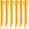 imageCoghlans 9inch ABS Tent Pegs  Lightweight Durable Plastic Grounds Stakes for Camping Tents Outdoor Canopy Stakes for Beach and Garden Lawn and Rain Tarp6 Pack Recycled Polypropylene