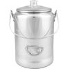 imageCoghlans Aluminum Coffee Pot 9Cup Percolator for Camping Lightweight Stovetop Coffee Maker Durable and Portable Outdoor Brew GearAluminum  9 Cup
