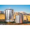 imageCoghlans Aluminum Coffee Pot 9Cup Percolator for Camping Lightweight Stovetop Coffee Maker Durable and Portable Outdoor Brew GearAluminum  9 Cup