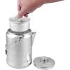 imageCoghlans Aluminum Coffee Pot 9Cup Percolator for Camping Lightweight Stovetop Coffee Maker Durable and Portable Outdoor Brew GearAluminum  9 Cup