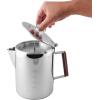 imageCoghlans Aluminum Coffee Pot 9Cup Percolator for Camping Lightweight Stovetop Coffee Maker Durable and Portable Outdoor Brew GearStainless Steel  12 Cup