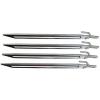 imageCoghlans HeavyDuty Steel Tent Stakes for Secure Camping Galvanized Durable Outdoor Anchors Ideal for Tents Tarps and Shelters in Hard or Soft Ground 12quot 4PackOne Size