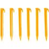 imageCoghlans 9inch ABS Tent Pegs  Lightweight Durable Plastic Grounds Stakes for Camping Tents Outdoor Canopy Stakes for Beach and Garden Lawn and Rain Tarp6 Pack Recycled Polypropylene