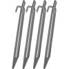 imageCoghlans HeavyDuty Steel Tent Stakes for Secure Camping Galvanized Durable Outdoor Anchors Ideal for Tents Tarps and Shelters in Hard or Soft Ground 9quot 4Pack