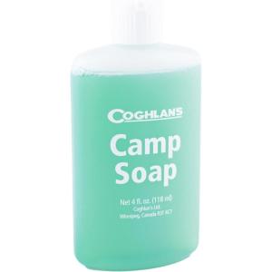 imageCoghlans Biodegradable Camp Soap 4 oz  Compact and Concentrated for Camping Hiking Backpacking Travel and Outdoor Adventures  EcoFriendly Unscented Versatile Cleaning Solution