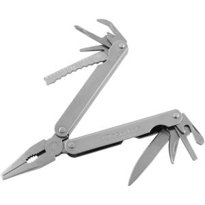 imageCoghlans Campers MultiTool  Compact and Durable 10in1 Survival Tool for Camping Hiking and Outdoor Adventures Featuring Knife Can Opener Awl File Saw Scissors and More