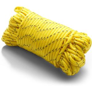 imageCoghlans Reflective Guy Line 50 ft  Durable HighVisibility Outdoor Rope for Tents Tarps and Camping WeatherResistant KnotFriendly Line for Secure Setup and Night SafetyMulticolor