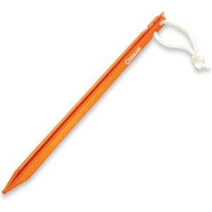 imageCoghlans Ultralight Tent Stakes 9 Inch  4 Pack  Lightweight Aluminum Pegs with Easy Pull Nylon Cord for Camping Hiking and Backpacking Durable Outdoor Gear for Secure Tent Setup