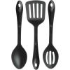 imageCoghlans 3Piece Nylon Utensil Set  Slotted Spoon Spatula and Serving Spoon  HeatResistant Lightweight Durable and NonstickSafe Kitchen Essentials for Camping or Everyday Use