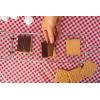imageCoghlans Campers SMores Grill  ChromePlated Steel Portable and Compact Outdoor Cooking Tool for Making 3 SMores at Once 17Inch Handle with Sliding Lock Ring for Secure Campfire