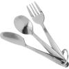 imageCoghlans Folding Cutlery Set  Lightweight Stainless Steel Knife Fork and Spoon for Camping Backpacking Travel and Outdoor Dining  Compact and Portable Utensils3 Piece