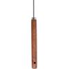 imageCoghlans Safety Fork  41Inch Durable ChromePlated Steel Roasting Fork with StayCool Wooden Handle InwardFacing Sharp Edges for Safe Campfire Cooking and Marshmallow RoastingSteel Camp Fork