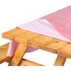imageCoghlans Tablecloth Combo Pack  Durable Picnic Table Cover with Spring Steel Clamps Waterproof and Windproof Design for Outdoor Camping BBQs and Backyard GatheringsGingham Red