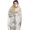 imageCoghlans Thermal Blanket  HeavyDuty Aluminum Foil with Polyethylene Backing Reinforced Grommets Windproof and Waterproof for Heat Retention Emergency Signaling Camping and Outdoor Survival84 x 36 Inches 213 x 915 cm