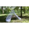 imageCoghlans Travelers Circular Mosquito Net  Lightweight Insect Protection for Camping Travel and Outdoor Use  Includes Carry Bag Twine Hooks Anchors Nails  78quot x 32quot x 58quot
