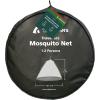 imageCoghlans Travelers Circular Mosquito Net  Lightweight Insect Protection for Camping Travel and Outdoor Use  Includes Carry Bag Twine Hooks Anchors Nails  78quot x 32quot x 58quot