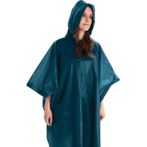 imageCoghlans Adult Rain Poncho Lightweight Waterproof Reusable Hooded Raincoat for Camping Outdoor Activities and TravelBlue