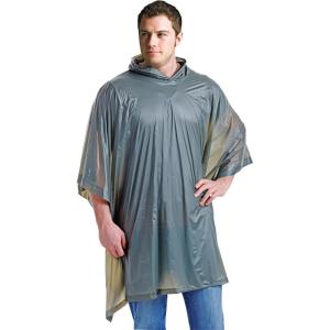 imageCoghlans Adult Rain Poncho Lightweight Waterproof Reusable Hooded Raincoat for Camping Outdoor Activities and TravelGreen