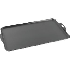 imageCoghlans Camp Griddle Lightweight Aluminum 175 x 10 Size PFASFree and NonStick Ceramic Coating Cooking Surface for Two Burner Stoves Ideal for Camping and Outdoor Cooking1 Pack