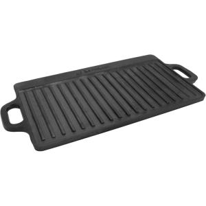 imageCoghlans Camp Griddle Lightweight Aluminum 175 x 10 Size PFASFree and NonStick Ceramic Coating Cooking Surface for Two Burner Stoves Ideal for Camping and Outdoor CookingCast Iron Griddle