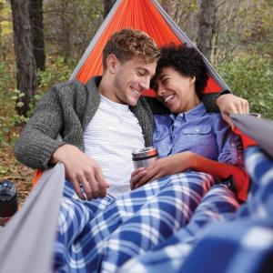 imageCoghlans Parachute HammockOrangeGrey