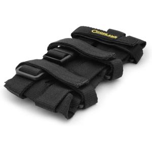 imageCoghlans Bottle Carrier  Adjustable Shoulder Strap Hook and Loop Straps and QuickRelease Buckle  Fits Various Bottle Sizes for HandsFree Hydration
