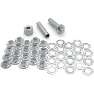 imageCoghlans Grommet Kit  Durable Brass Eyelets and Pliers for Canvas Fabric and Leather Repairs  Complete 20Piece Set for Camping Gear Tents and Outdoor Equipment Maintenance