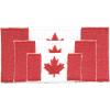 imageCoghlans SewOn Canada Flags  3 Sizes  Washable Embroidered Maple Leaf Patches for Backpacks Jackets Hats and Luggage  Easy to Stitch by Hand  Durable Colorfast Fabric