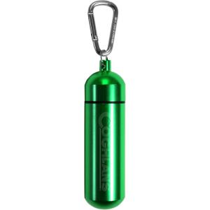imageCoghlans Watertight Aluminum Capsule with Carabiner  Compact Lightweight Storage for Pills Matches or Small Essentials  Ideal for Travel Hiking Camping Large