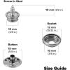 imageCoghlans Snap Fastener Kit  10 Durable NickelPlated Snaps with Attaching Tool Perfect for Repairs on Canvas Leather and Outdoor Gear Essential for Camping DIY Crafts and Home Projects