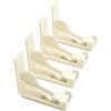 imageCoghlans Stainless Steel Tablecloth Clamps  Durable Reusable Clips for Securing Table Covers at Picnics Camping and Outdoor Dining  Set of 6 Fits Tables up to 2 Inches ThickSpringloaded  4 Pack