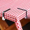 imageCoghlans Stainless Steel Tablecloth Clamps  Durable Reusable Clips for Securing Table Covers at Picnics Camping and Outdoor Dining  Set of 6 Fits Tables up to 2 Inches ThickStainless Steel  6 Pack