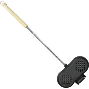 imageCoghlans PreSeasoned Cast Iron Broiler with Removable Handles BreakApart Hinge  Ideal for Grilling Burgers Steaks and Roasting Vegetables Over Campfires or BBQs  Compact and Easy to CleanDouble Cast Iron Broiler