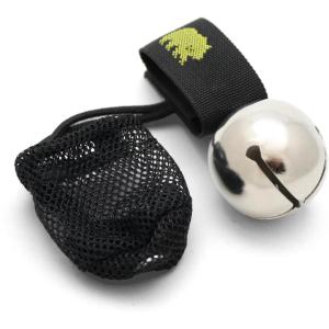 imageCoghlans Magnetic Bear Bell with Silencer Silver  Hiking Safety Gear for Wildlife Alert Adjustable Strap Easy Magnetic Silencer Perfect for Camping Backpacking and Outdoor Adventures