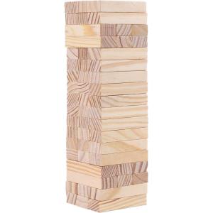 imageCoghlans 3in1 Tower Game  Wooden Stacking Matching and Dominoes Set for Family Fun Portable Classic Blocks for Indoor and Outdoor Play