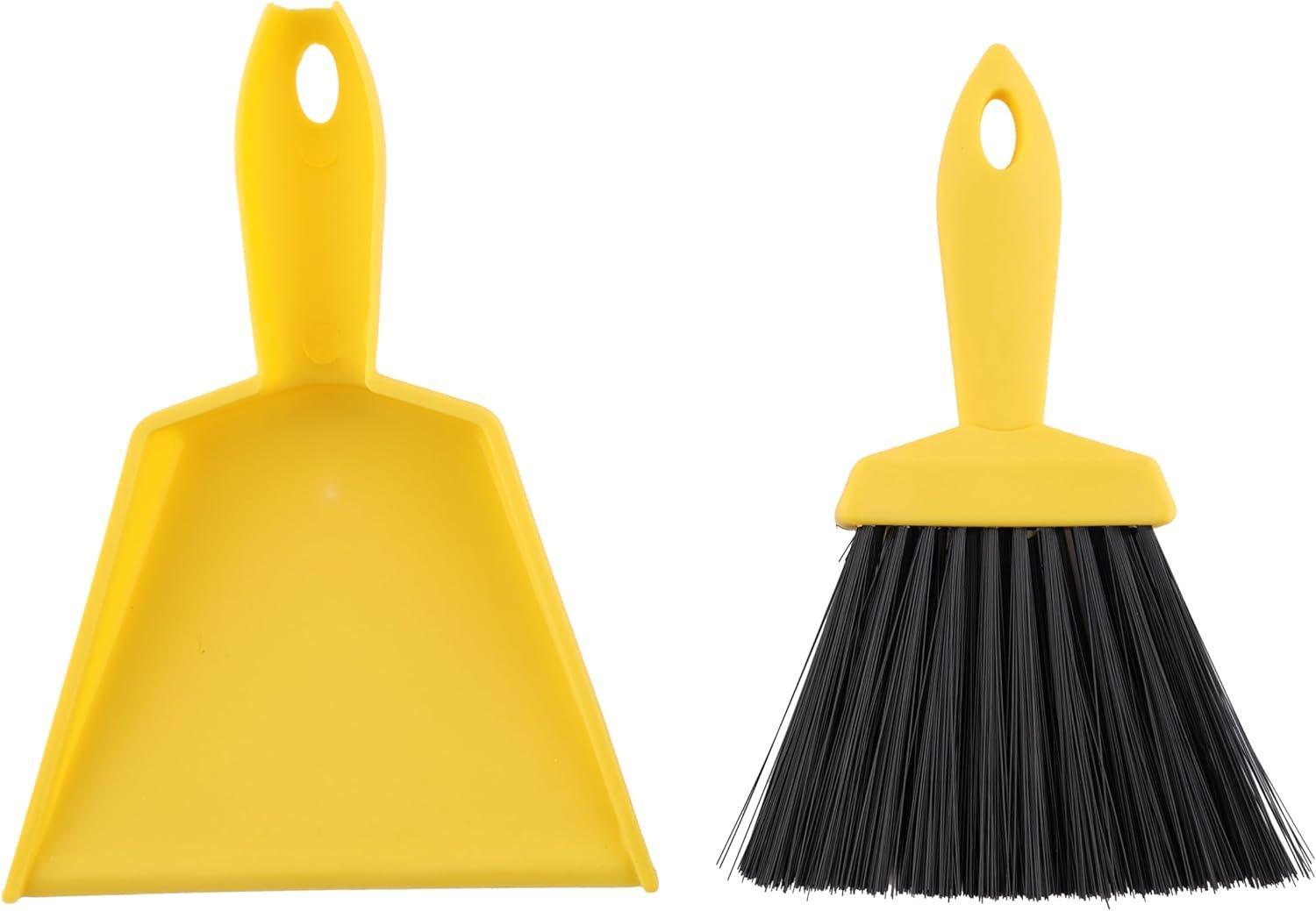 imageCoghlans Compact Nesting Tent Whisk and Dust Pan Lightweight 35 oz Handheld Cleaning Set with Fine Bristles Collects Sand and Dirt Ideal for Camping Hiking and Outdoor Adventures