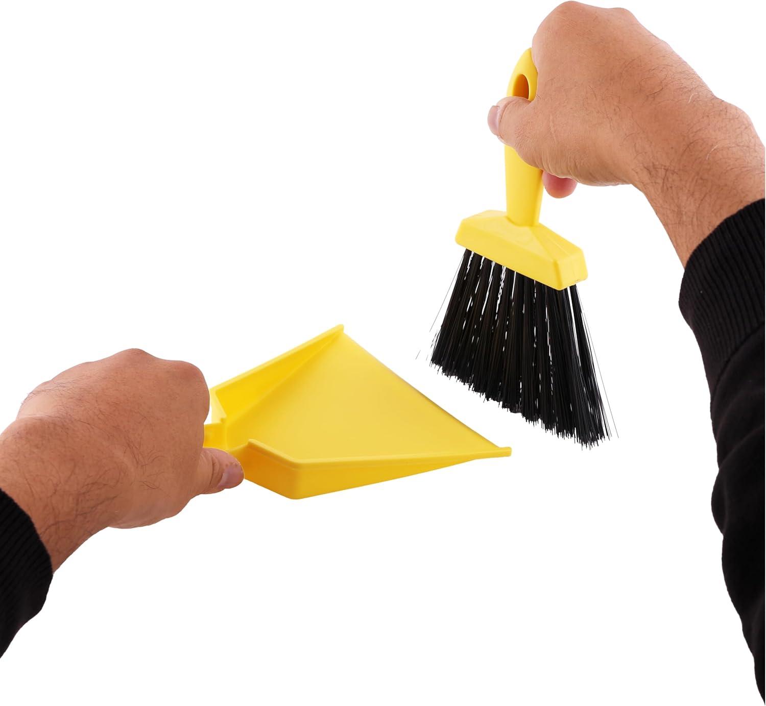 imageCoghlans Compact Nesting Tent Whisk and Dust Pan Lightweight 35 oz Handheld Cleaning Set with Fine Bristles Collects Sand and Dirt Ideal for Camping Hiking and Outdoor Adventures