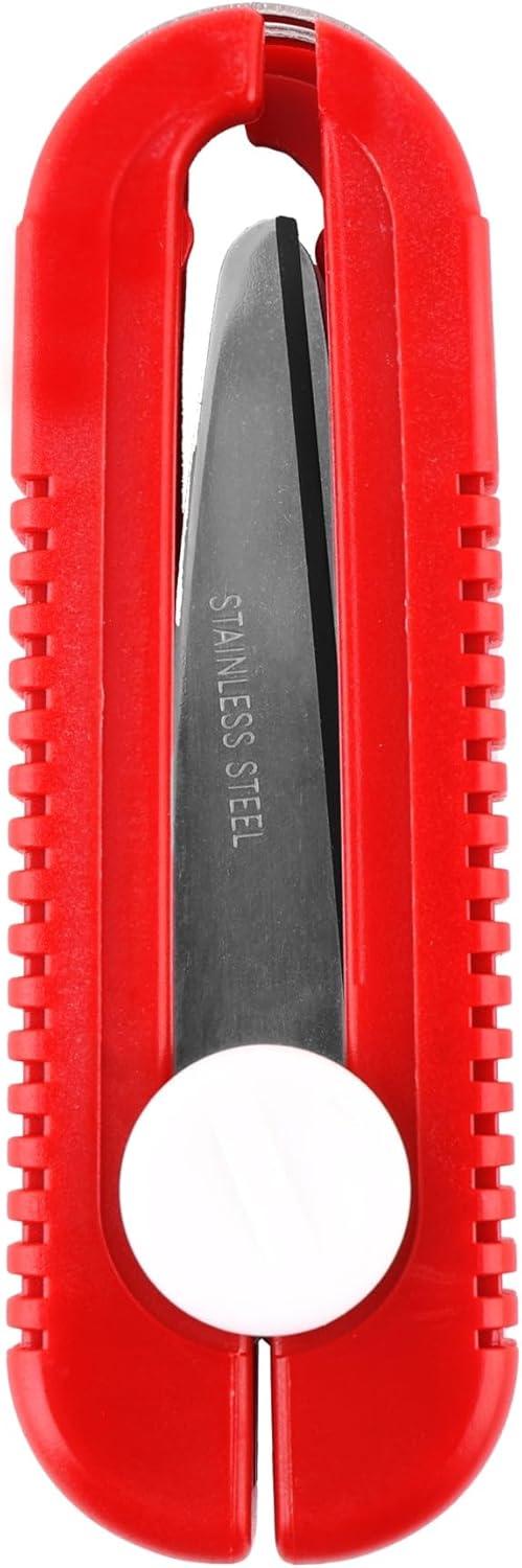 imageCoghlans Stainless Steel Folding Scissors  Compact Portable Lightweight and Durable Perfect for Travel Camping First Aid Kits and Everyday UseFolding Safety