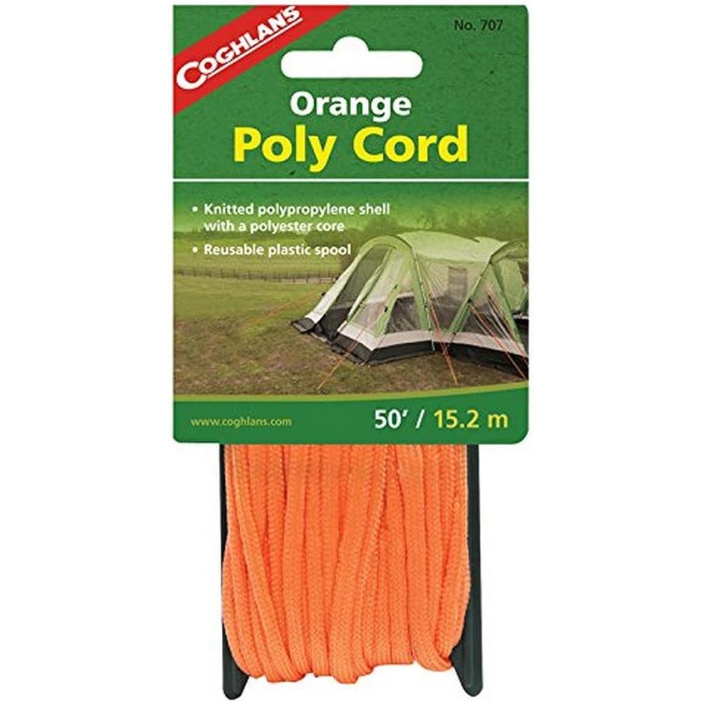 imageCoghlans Braided Nylon Poly CordOrange