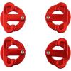 imageCoghlans Anchor Clips 4 Pack Durable DualCrescent Shaped Rope and Line Hooks for Clipping Gear to Suspended Ropes and Clotheslines Perfect for Camping and Outdoor Use
