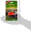 imageCoghlans Safety Whistle  100 dB Loud Pealess Signal Whistle with SelfClearing Design Bright Orange Visibility NonClogging BreakAway Lanyard for Hiking Camping Boating and Emergency Use