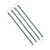 imageCoghlans Mini 10Inch Bungee Cords with Hardened Steel Hooks 4Pack  Durable Elastic Straps with MultiStrand Rubber Core for Securing Tarps Gear and Everyday Use