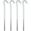 image:imageCoghlans Aluminum Tent Pegs 4Pack  HighStrength 7Inch Lightweight Stakes with Large Hook for Guyline Attachment