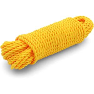 image:imageCoghlans Utility Rope 6mm Durable Braided Polypropylene Cord for Outdoor Camping Boating and General Use  Lightweight Multifilament Waterproof 50 ft Length